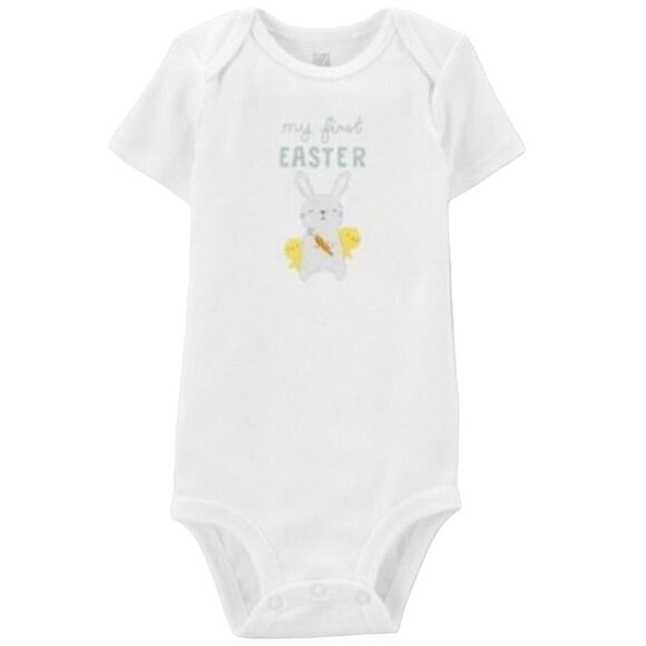 Carter's Just One You® Baby 'My First Easter' Bodysuit - White 12M - Picture 1 of 6